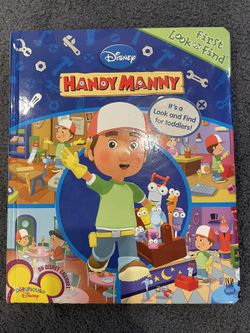 Handy Manny Look and Find Book for Toddlers