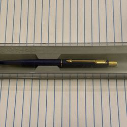 Parker Navy Blue Jotter Pen 