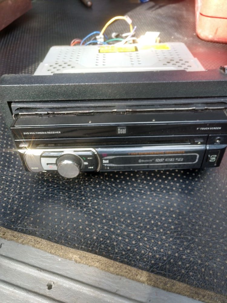 Dual Bluetooth DVD car stereo