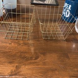 Two Gold Medal Baskets