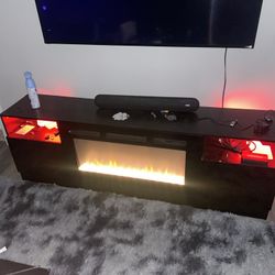 Fireplace TV Stand