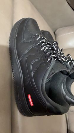 Nike Air Force 1 Supreme Collab Black Sneakers
