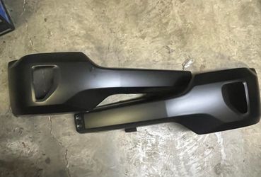 LA Zona Auto Parts 16 17 18 Chevy Silverado Modular Lower Front Bumper Defensa de Enfrente Negra Matte Black