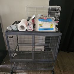 Critter Nation Rat Cage/accessories 