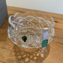Gift-Boxed Vintage Waterford Crystal - Dublin Doors Bowl - Romance Of Ireland Collection, 