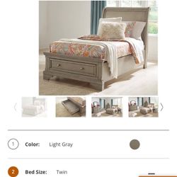 Twin Bed With Mattress