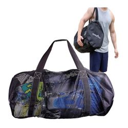 Athletico Mesh Dive Duffel Bag for Scuba or Snorkeling - XL Mesh Travel Duffle for Scuba Diving and Snorkeling Gear & Equipment 