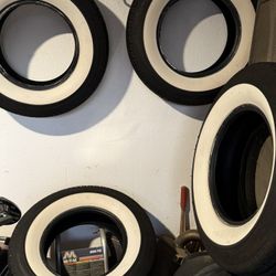225/75/15 White Wall Coker Tires