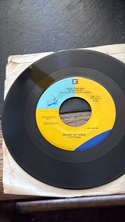 Neil Young 45 RPM record