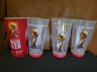 2018 Russia World Cup Souvenir Cups