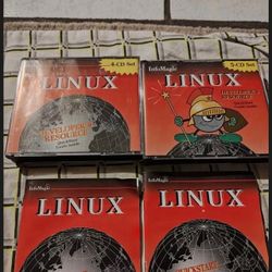 InfoMagic Linux Developer's Resource 4 CD rom set + 5 CD set vintage OOP CD SET RARE