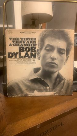 BOB DYLAN “ THE TIMES THEY ARE A-CHANGING