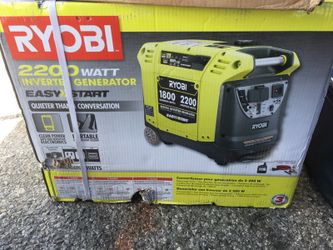 Ryobi generator