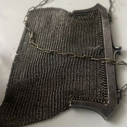 Sterling Silver Purse  Made Germany 