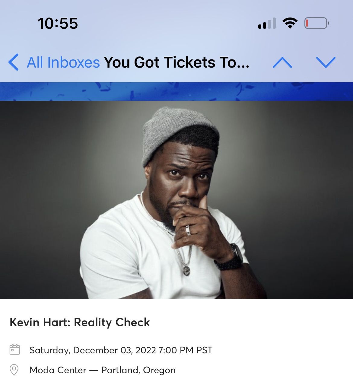 Saturday Tickets To Kevin Hart: Reality Check 