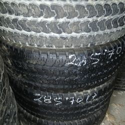 285/70/17 Firestone Set Of 4 Good Tread $350