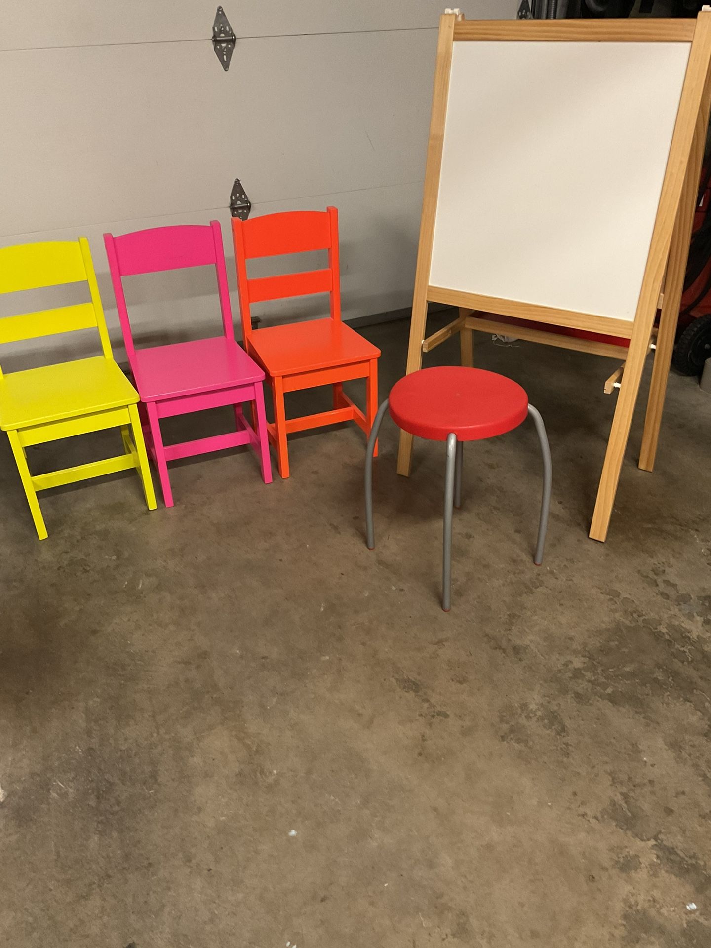 Chalk Board N Chairs