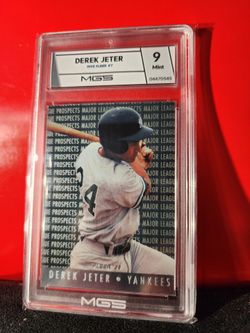 1995 FLEER M.L. PROSPECTS DEREK JETER  HOF MGS  9 MT.