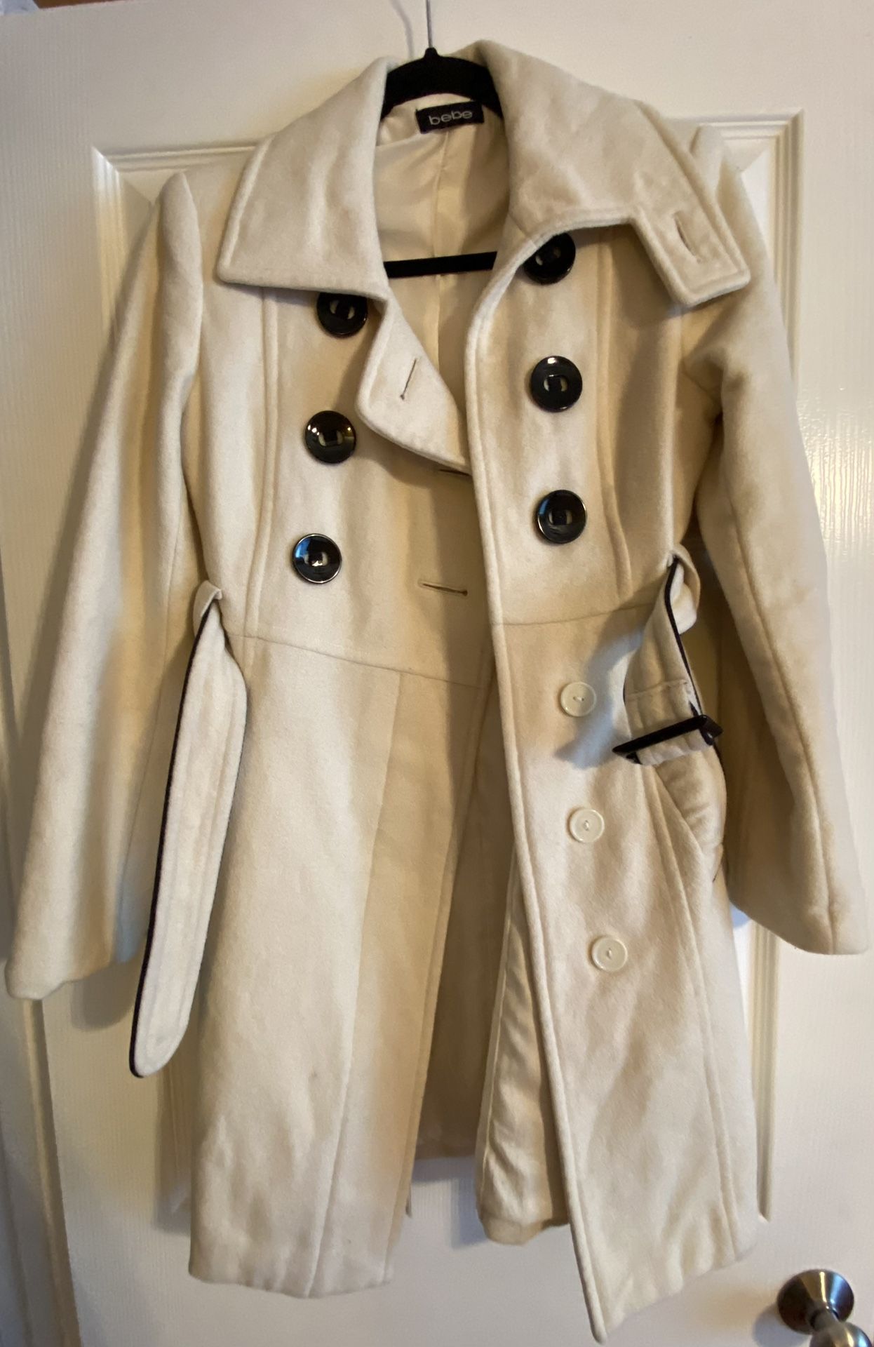 Bebe Wool Coat Size S
