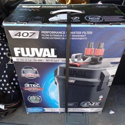 Brand New Fluva 407l Aquarium Pu.p