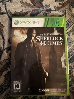 Sherlock holmes xbox 360
