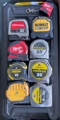 New and used tape measures