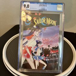 Vintage Sailor Moon Comic Book Cgc 9.0