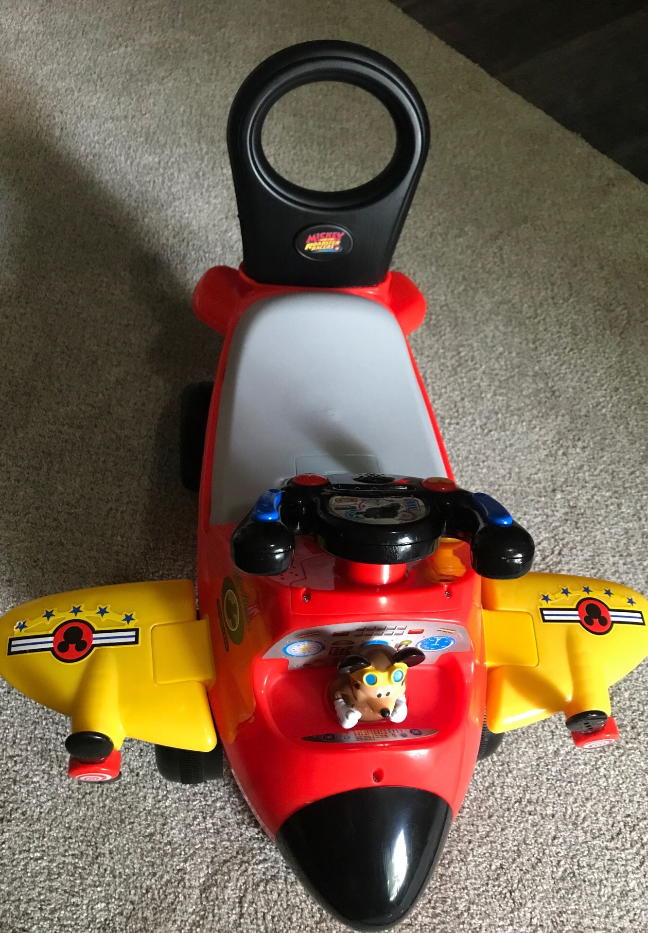 Mickey Mouse airplane toy