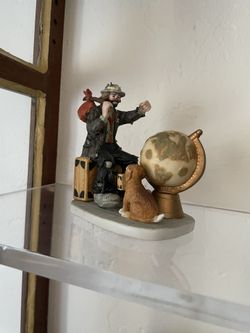 Emmett Kelly world traveler 1998 serial number 0463