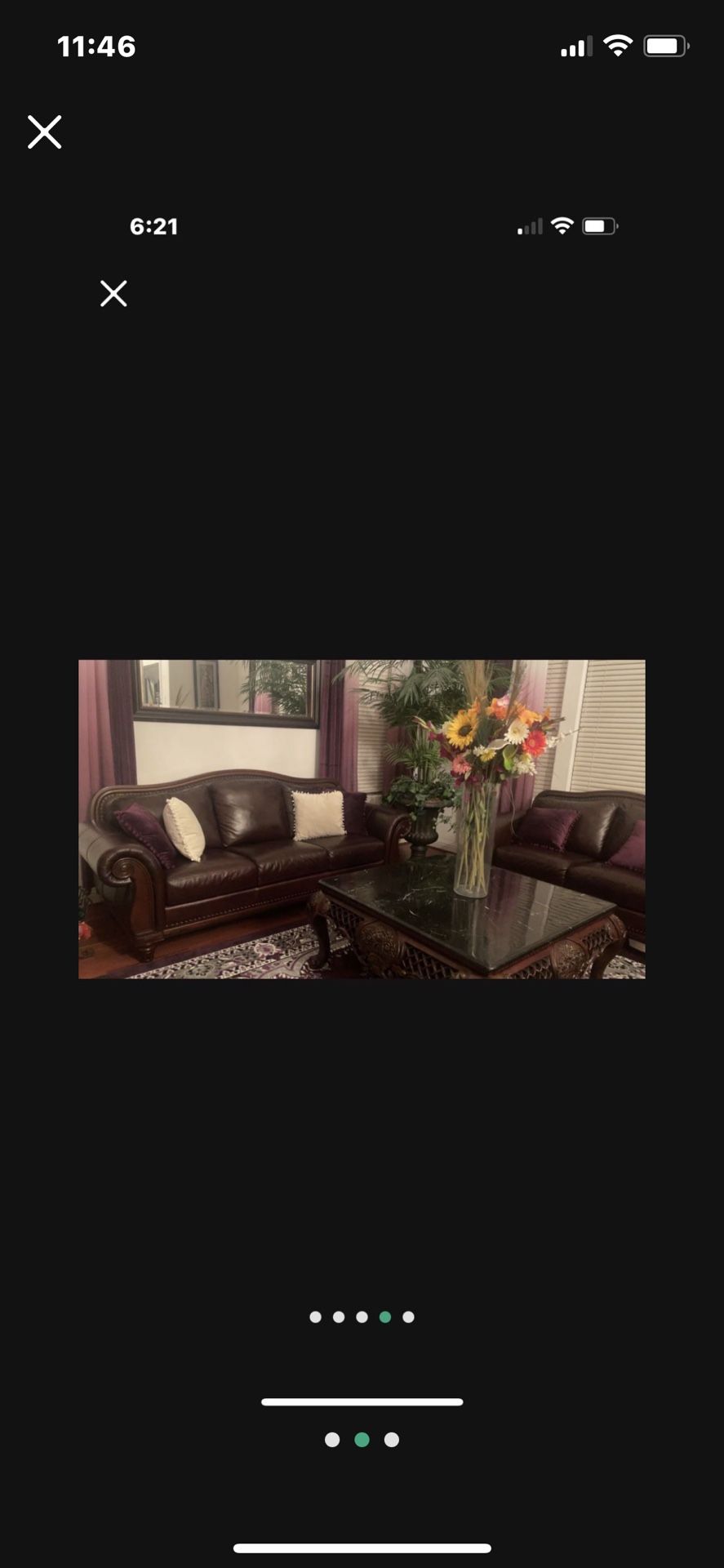 Marble Top Coffee Table