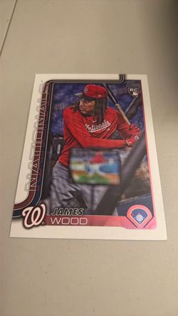 James Wood Topps RC Baseball Card Nationals