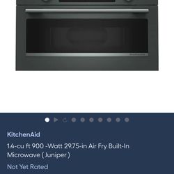 Air fryer built-in microwave KitchenAid