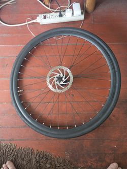Bicycle wheel and tire best offer