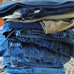 Men's Worn Jeans 