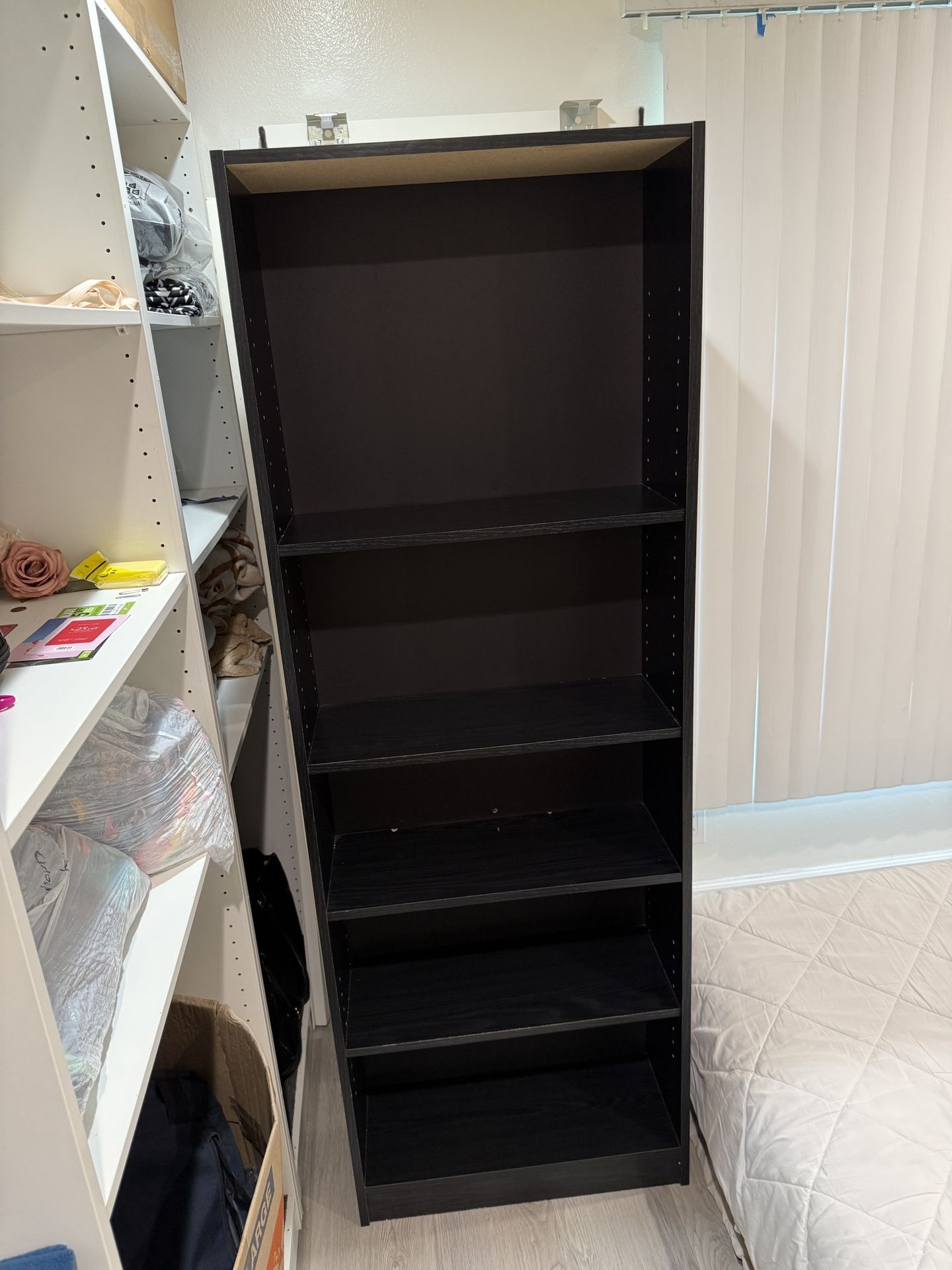 IKEA Bookshelves Black Brown