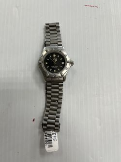 TAG HEUER WE1210-R WATCH, NO BOX OR EXTRA LINKS