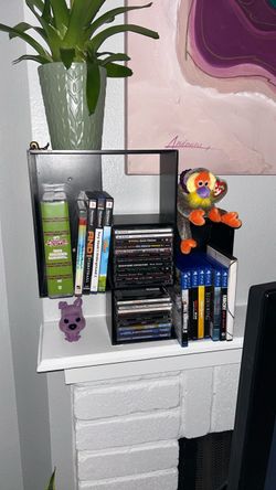 Multimedia Storage Shelf
