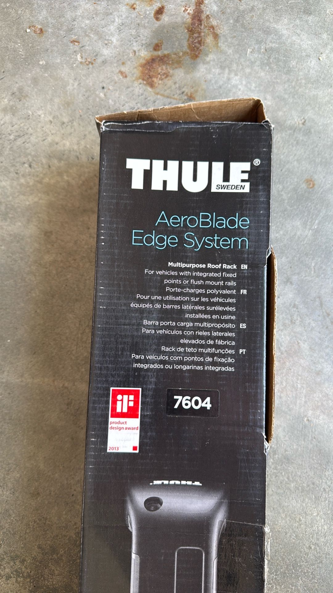 One - Thule Aero blade Edge System Cross Bar.