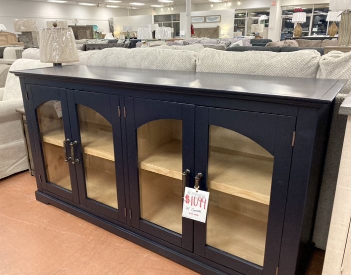 New 71” Console — Solid Wood