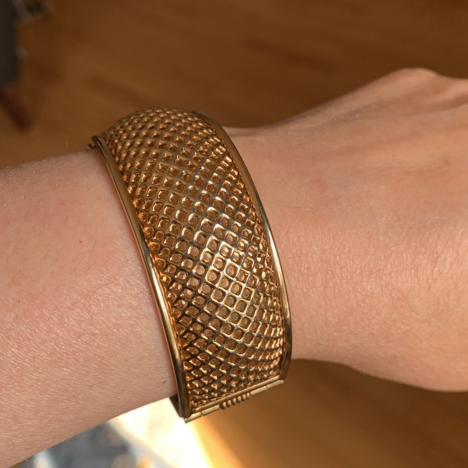 Gold Plated Bracelet. Sahra Gold