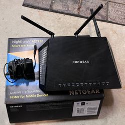 Nighthawk Smart  Router R6700, 1500 Sq Ft, 1750 MBPS, 4 Port Ethernet 