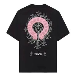 Chrome Hearts Luck Horseshoe Graphic T-Shirt