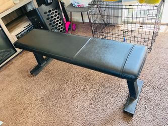Heavy duty flat weight bench
