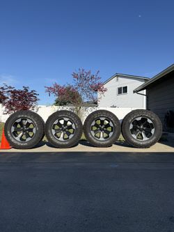 18” Wheels PLUS Tires: Complete Set