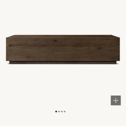 RH Authentic Rectangular Coffee Table 