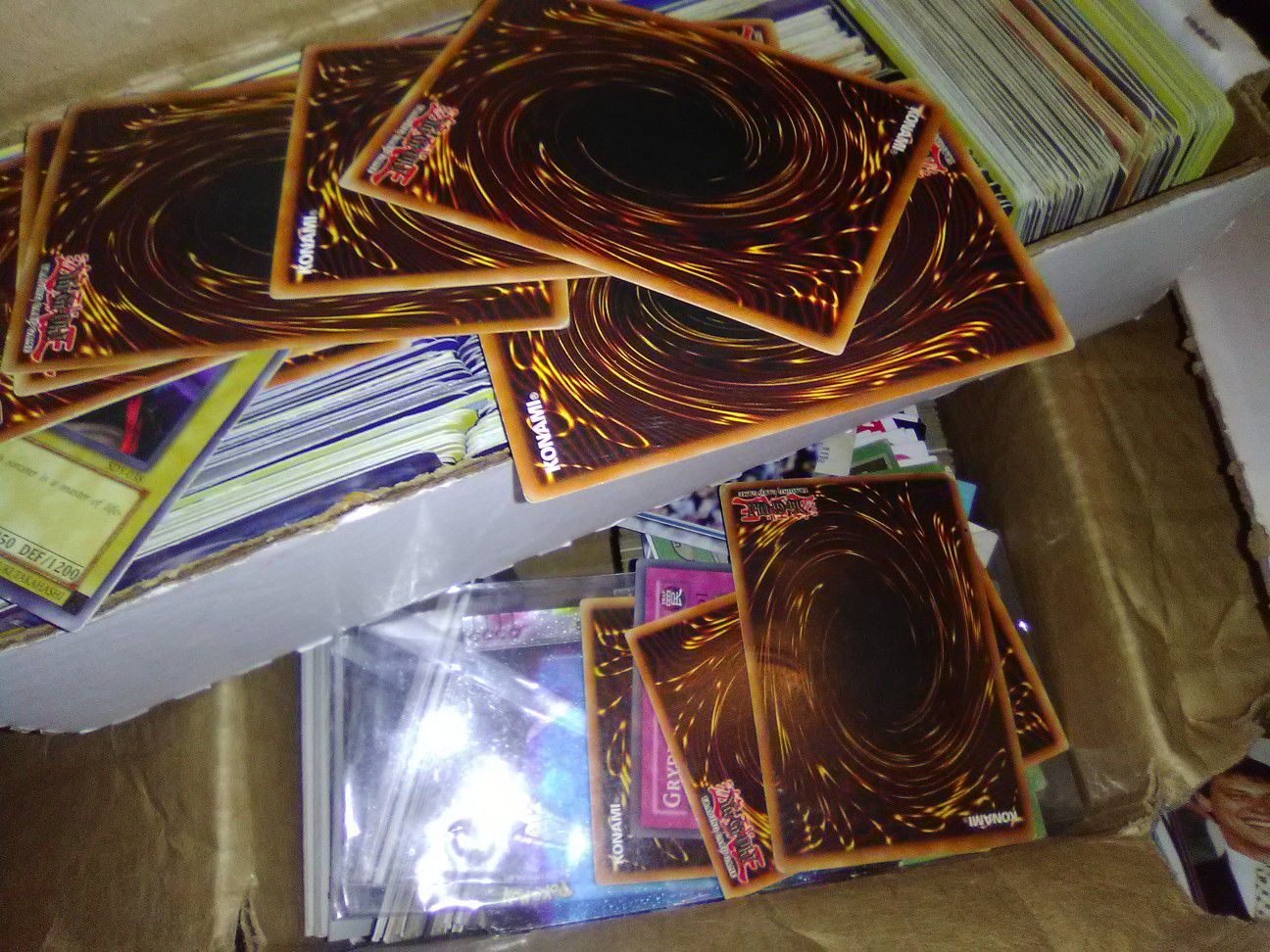 Variety of Yu-Gi-Oh & some Pokemon cards, miscellaneous order and range of years collection