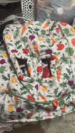 Boppy vegetable  grocery cart cover