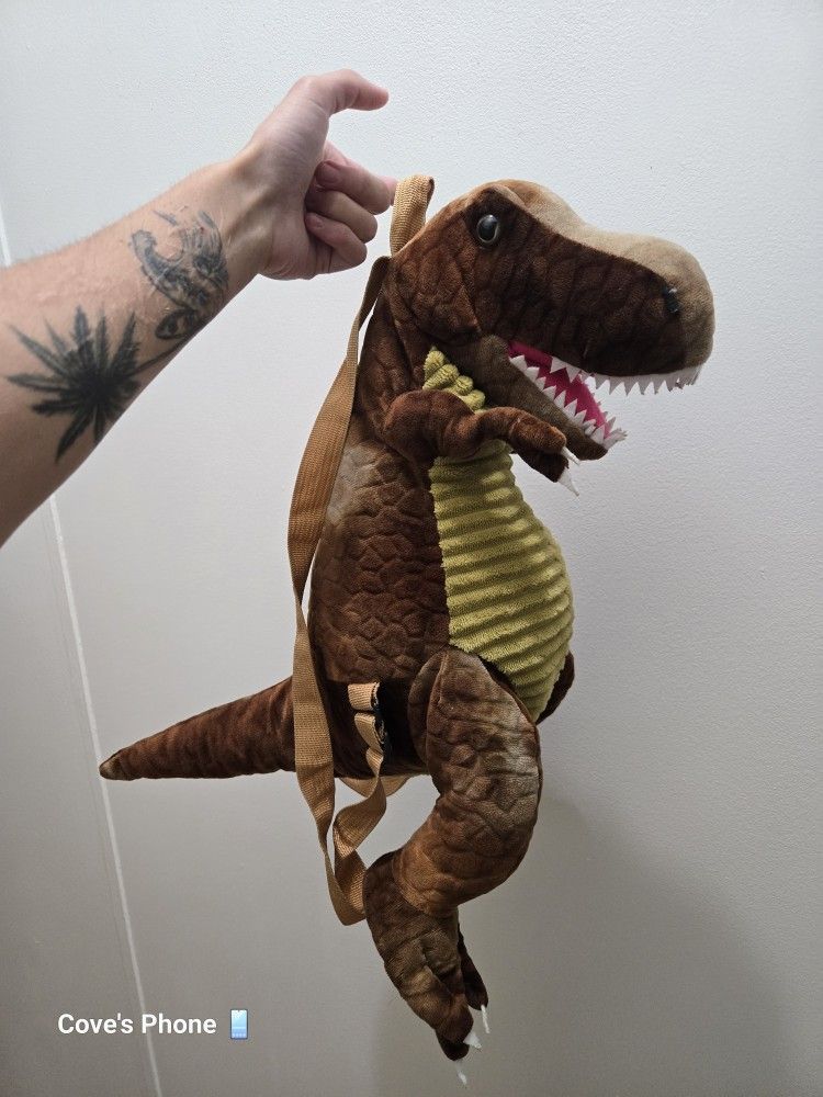 Dinosaur Plushy Backpack