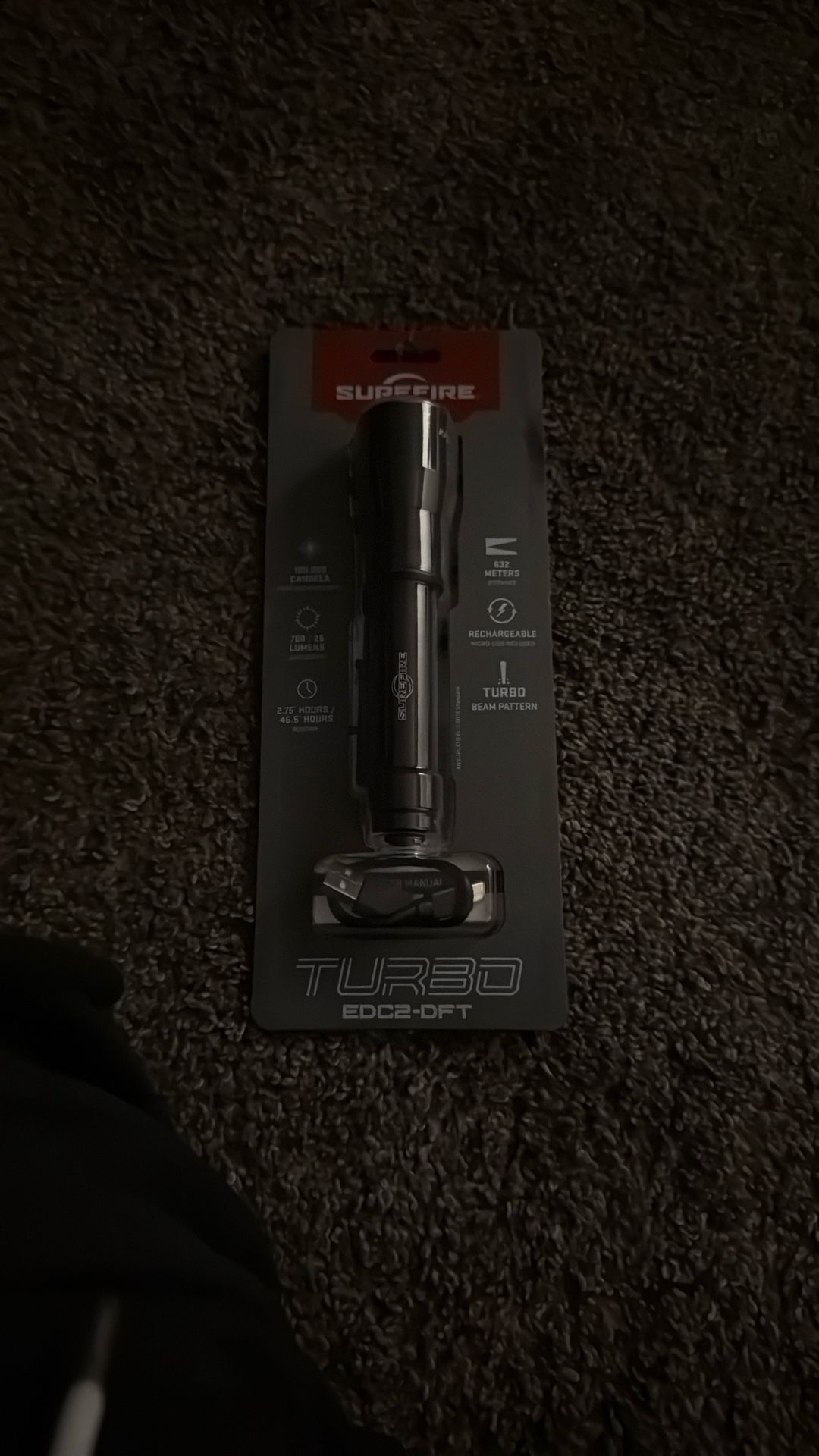 SureFire Flashlight - Turbo EDC2-DFT