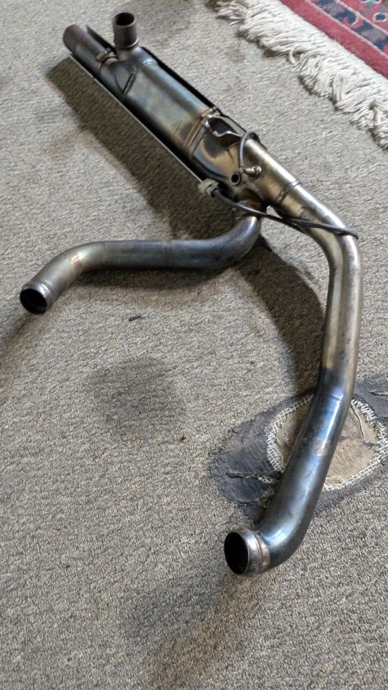 Harley Twin Cam Touring Stock Exhaust